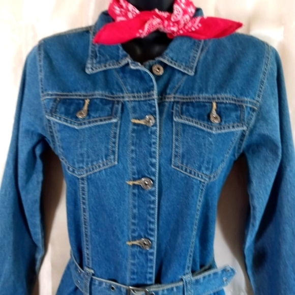 CUTE DENIM DRESS - Picture 2 of 4